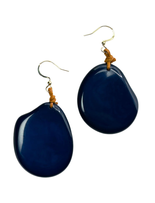 Villela Tagua Nut Earring | Earring for Women | Eco-Friendly Handmade Jewelry | Sustainable Necklace | Natural Vegetable Ivory Gift