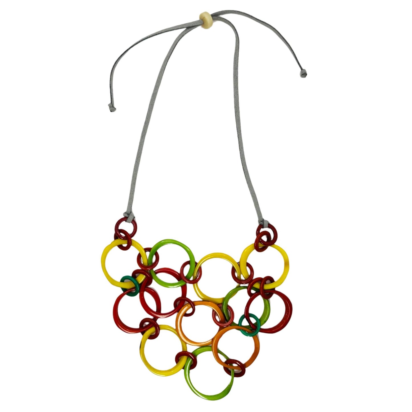 Villela Tagua Nut Necklace | Necklace for Women | Eco-Friendly Handmade Jewelry | Sustainable Necklace | Natural Vegetable Ivory Gift