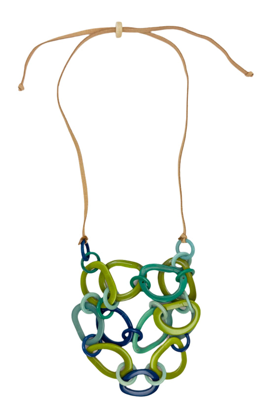 Villela Tagua Nut Necklace | Necklace for Women | Eco-Friendly Handmade Jewelry | Sustainable Necklace | Natural Vegetable Ivory Gift